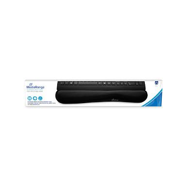 Aksesorë për Tastierë MediaRange MROS252 / Memory Foam / Mbështetëse për Dore / Sipërfaqe Tekstile / 455x85x25mm – Zezë - 3
