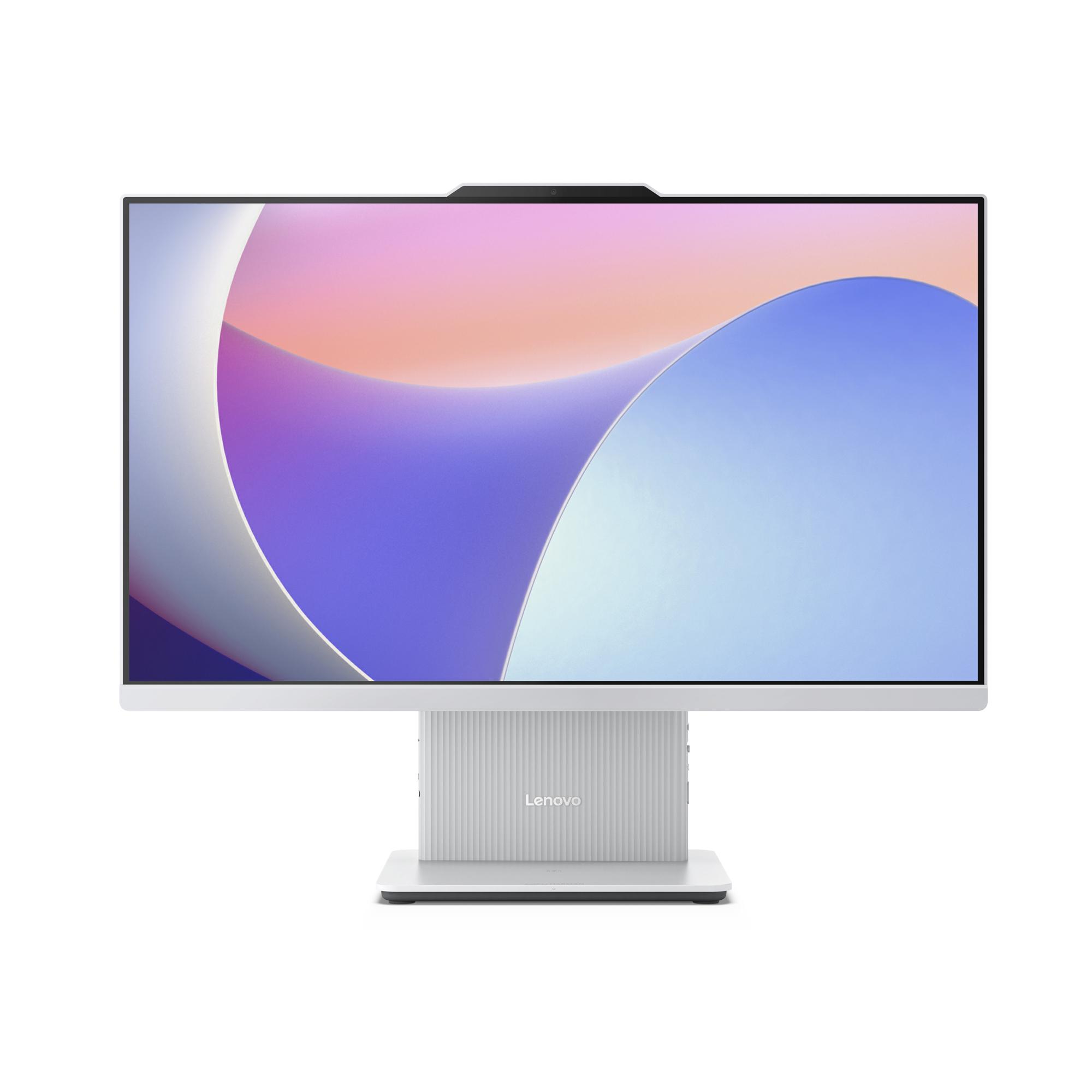 AIO Lenovo IdeaCentre 24IRH9 / Core i5-13420H / 16GB DDR5 / 512GB / 23.8" Ful HD IPS 100Hz / Intel UHD / Tastierë + Maus - Cloud Grey