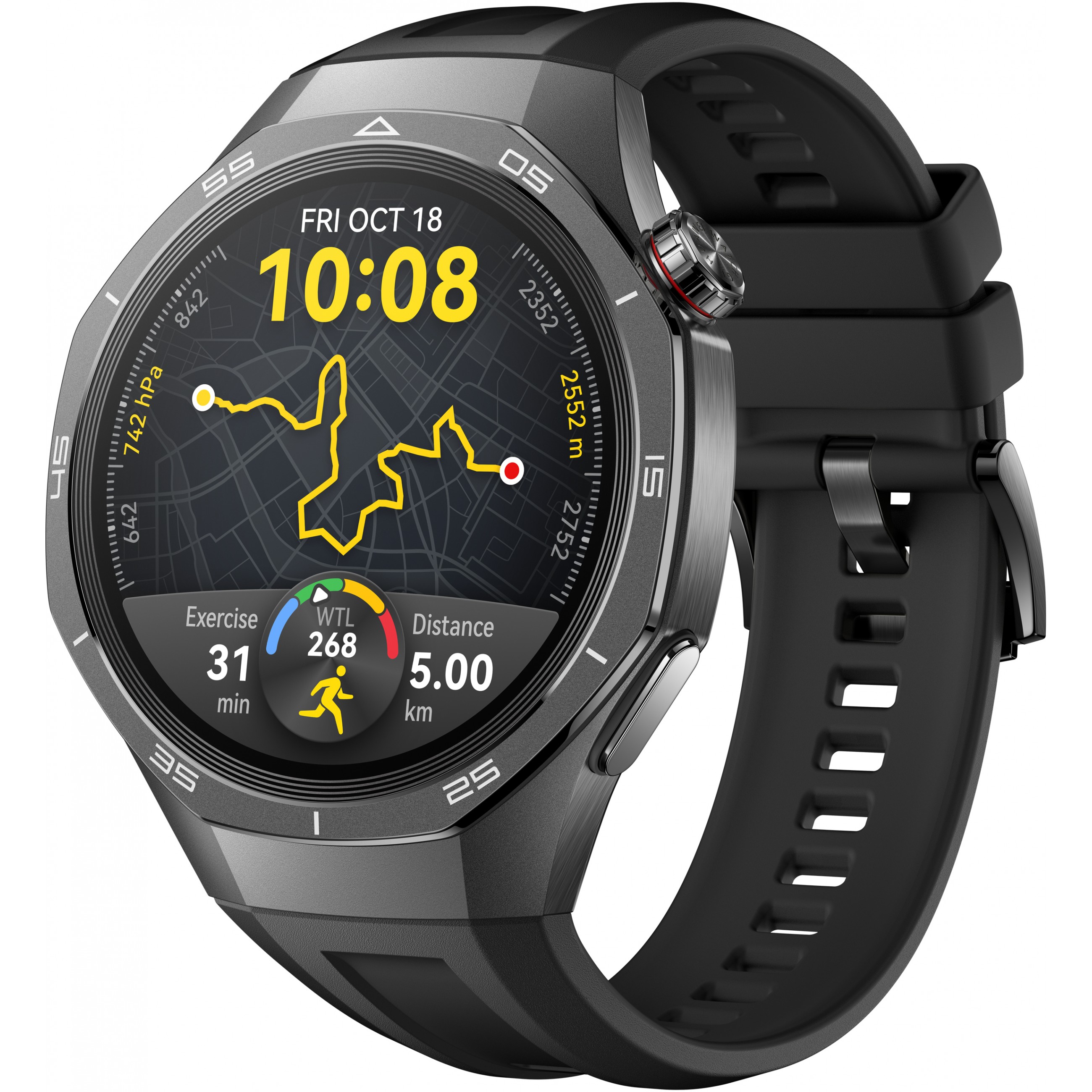 Orë e Mençur Huawei Watch GT 5 Pro Vili-B29F / 1.43" AMOLED HD / Bluetooth 5.2 / IP68 / Bluetooth Call – Zezë - 3