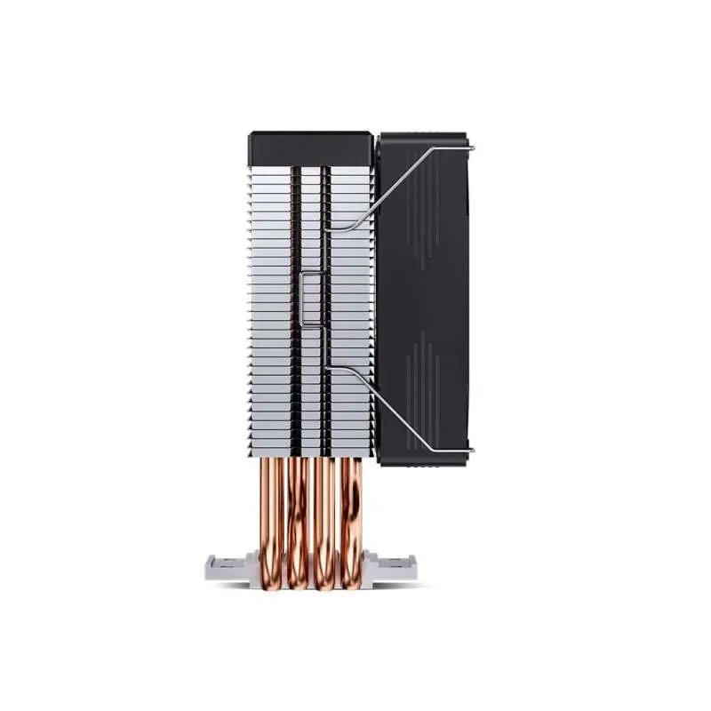 Ftohës për Procesor Jonsbo CR-1300 EVO / 160W TDP / 4×6mm Heatpipe / 90mm PWM Fan / LGA115x/1200/1700 / AM4/AM5 – Zezë