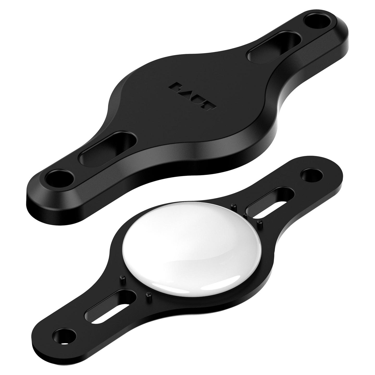 Mbajtëse LAUT Bike Tag Bottle Mount, për Apple AirTag, për Biçikletë – Zezë - 5
