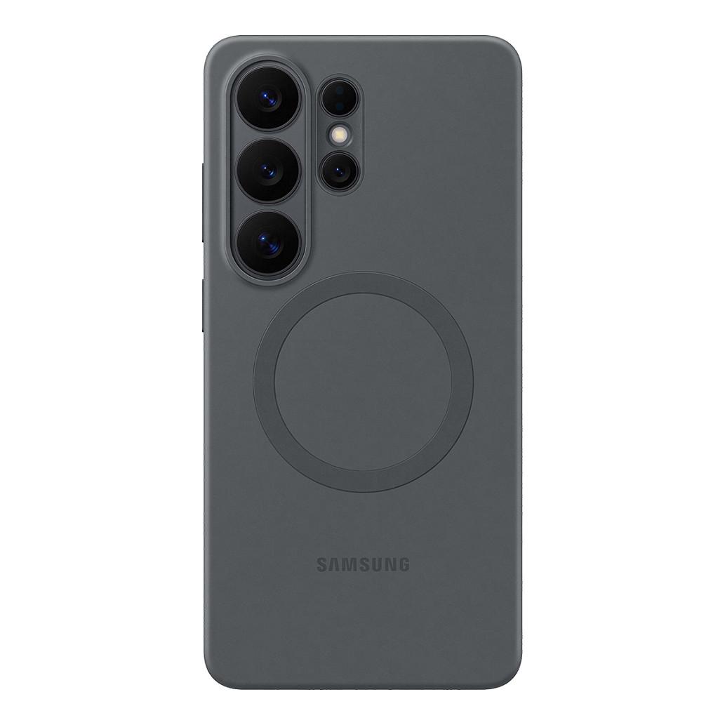 Aksesorë për telefon Samsung Silicone Magnet Case / Galaxy S26 Ultra / Silikon / Magnet i Integruar - Gri