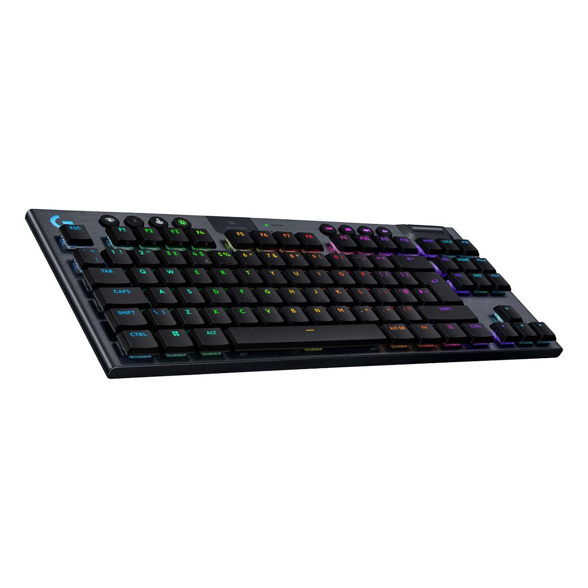 Tastierë Gaming Logitech G915 X LIGHTSPEED TKL / Wired & Wireless / Mechanical Low Profile / GL Tactile / TKL / LIGHTSYNC RGB – Zezë - 3