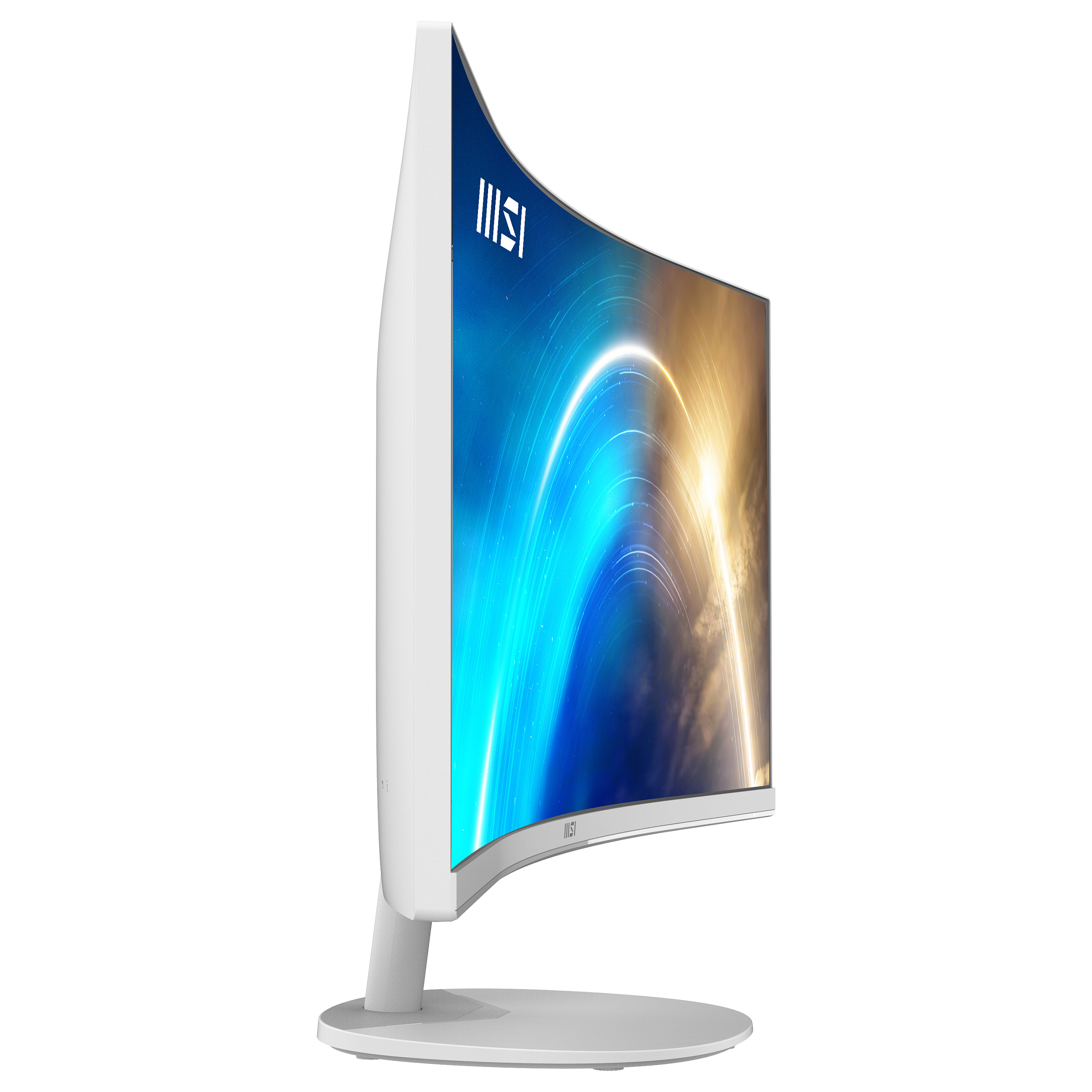 Monitor MSI Pro MP341CQW / 34" / UWQHD VA Curved / 100Hz / 1ms / HDMI+DisplayPort - Bardhë - 3