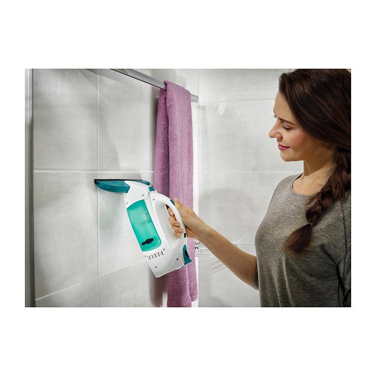 Pastrues Xhamash LEIFHEIT Dry & Clean / Set / 28 + 17 cm / 38 Min - Bardhë/Gjelbër - 6