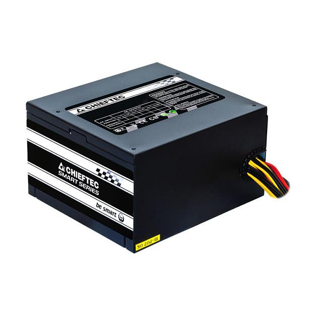 Furnizues Energjie Chieftec SMART GPS-500A8, 500W, 80 PLUS, ATX 2.3, Non-Modular, 1x PCIe 6+2 pin – Zezë - 2