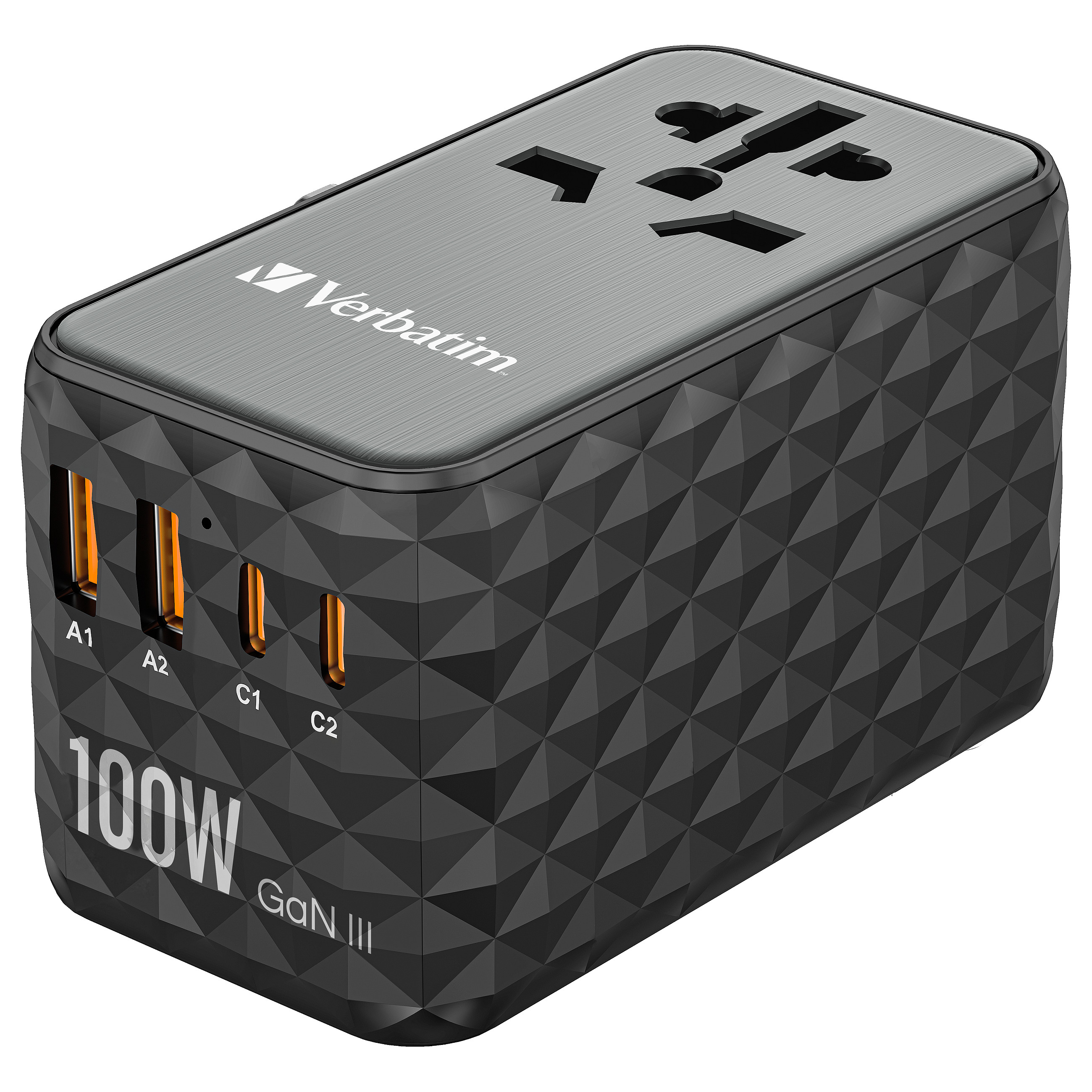 Adapter Verbatim / UTA-06 / 100W / Universal Travel Charger / GaN III - 7