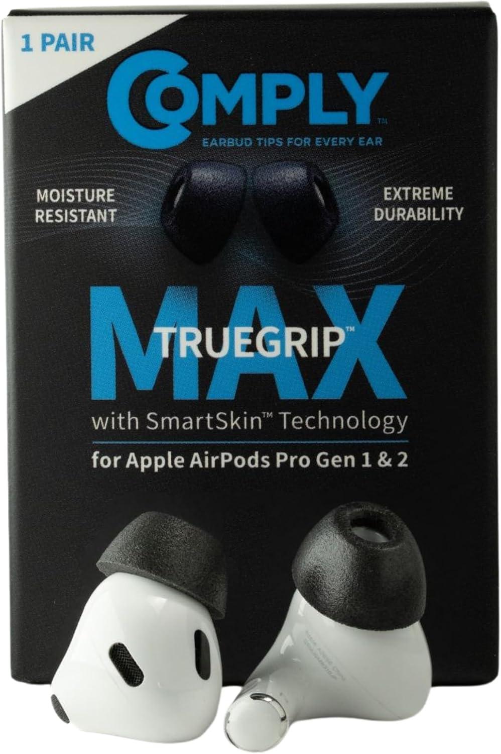 Aksesorë për Kufje Comply MAX për Apple AirPods Pro, Madhësia L, 1 Palë - Zezë
