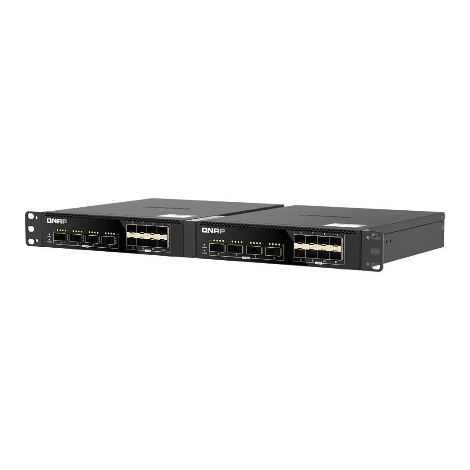 Switch QNAP QSW-M7308R-4X, 4x 100G QSFP28, 8x 25G SFP28, 1200Gbps, Layer 3 Lite, Managed, Rack 1U - Zezë - 10
