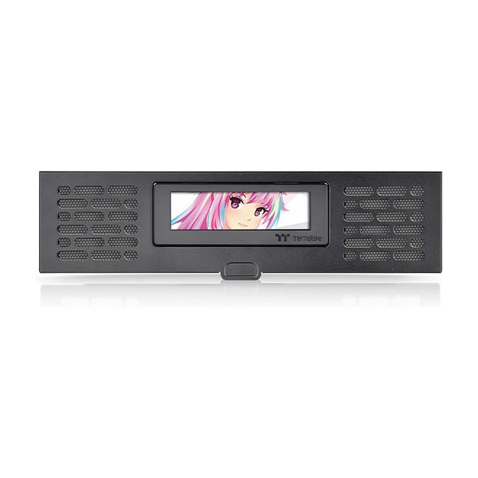 Ekran LCD për Kasë Thermaltake LCD Panel Kit for The Tower 200, 3.9", TFT-LCD, 480×128, USB 2.0 - Zezë