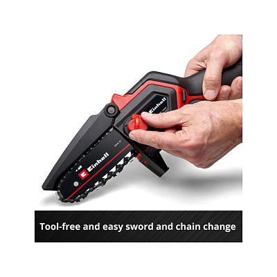 Sharrë për Degë me Bateri Einhell GE-PS 18/15 Li BL-Solo, 18V, Brushless, 15cm - Kuqe/Zezë - 5
