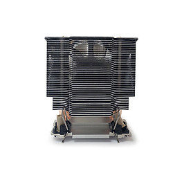 Ftohës për Procesor Dynatron S6-4710 / 80mm Fan / 1300–4500 RPM / Dual Ball Bearing / 12V / 128×91×110mm – Zezë/Gri - 3