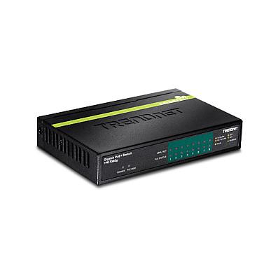 Switch TRENDnet TPE-TG82g, 8 porta Gigabit Ethernet PoE+, PoE 61W, Switching Capacity 16Gbps, Unmanaged - Zezë - 2