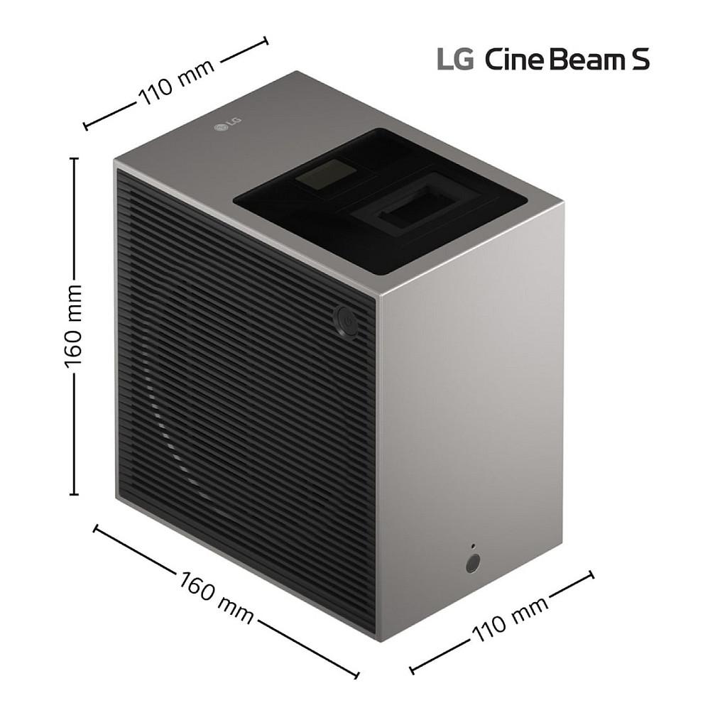 Projektor LG CineBeam S PU615U, 4K UHD, DLP, TriChroma RGB Laser, 500 ANSI Lumen, Ultra Short Throw, Dolby Atmos, webOS 24 - Argjend - 6