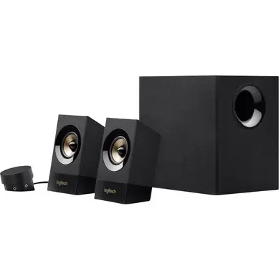 Logitech Z533 – Altoparlant 2.1, 60W RMS, 120W Peak, 2x15W Satellite, 30W Subwoofer, RCA, 3.5mm – Zezë - 5