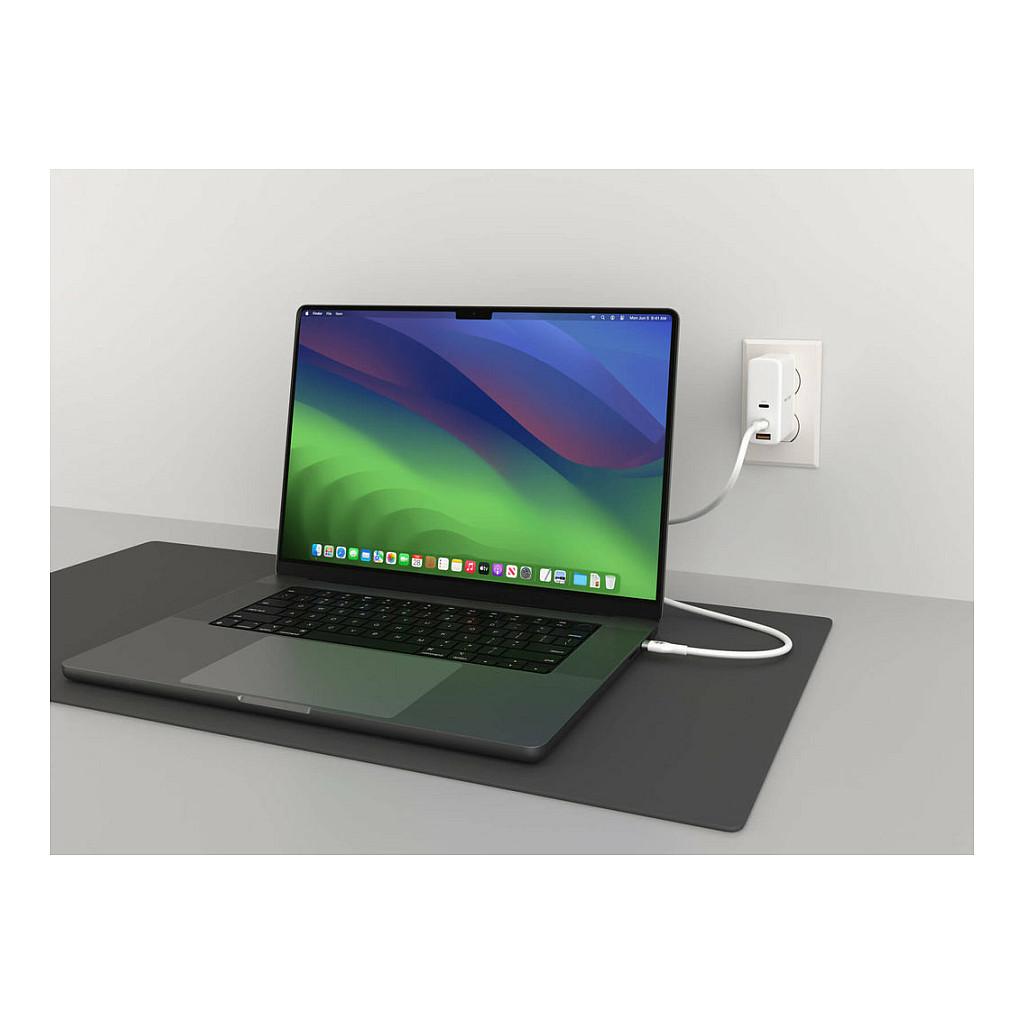 Kabllo USB Targus HyperJuice HJ4002WHGL, USB-C në USB-C, USB 2.0, 240W, 2m - Bardhë - 6