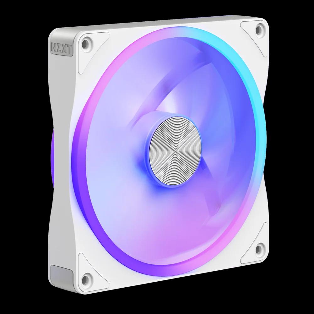 Ftohës për Kasë NZXT F140U Ultra RGB, 140mm, PWM, 2400 RPM, 92.2 CFM, ARGB - Bardhë - 2