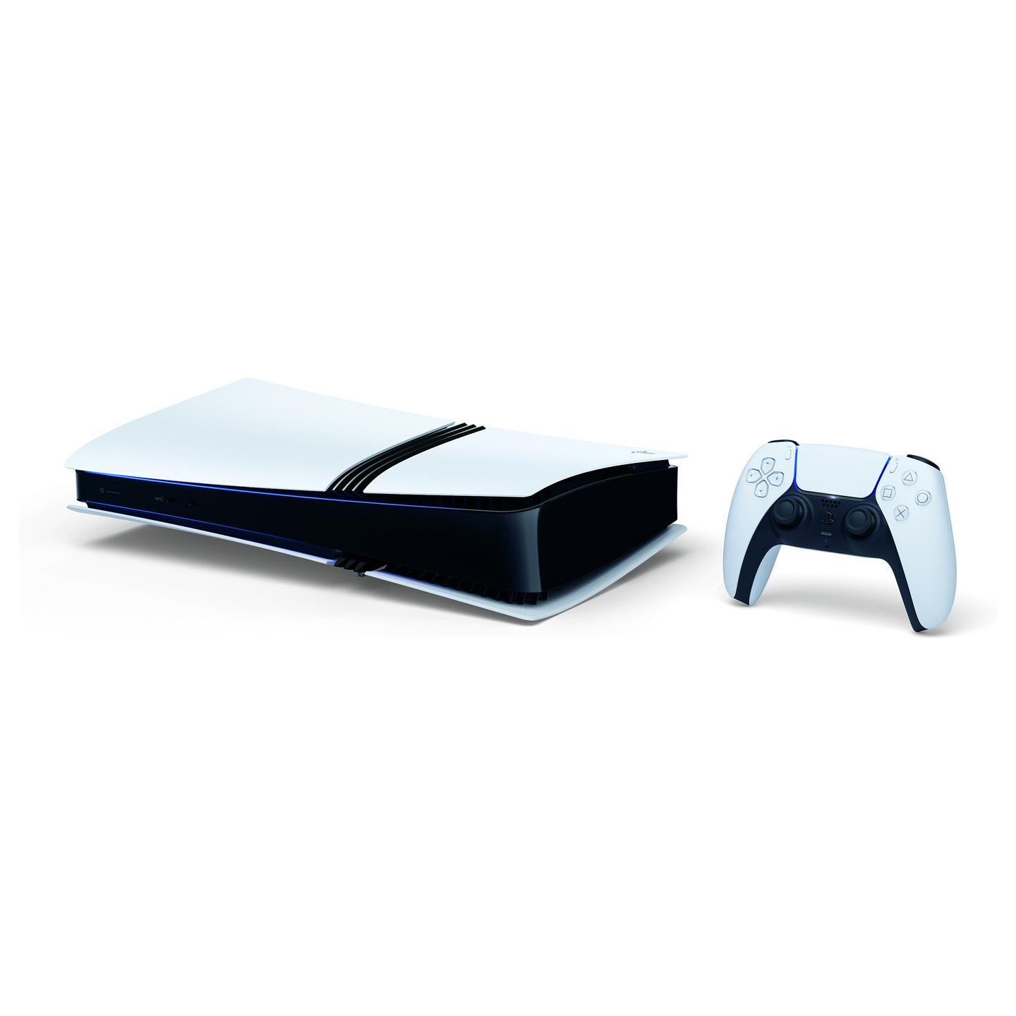 Sony PlayStation 5 Pro, 2TB SSD, 8K, 120Hz, Ray Tracing, 1× DualSense - Bardhë/Zezë - 6