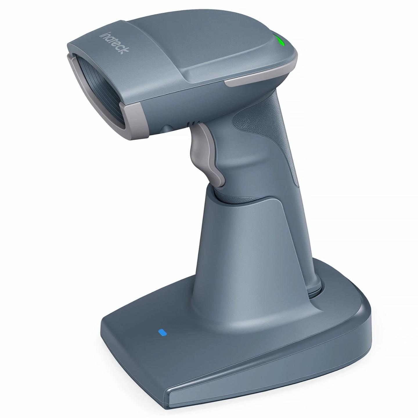 Skaner Barkodesh Inateck BCST-54 / 1D/2D / CMOS / Bluetooth + USB / 2600mAh - Blu/Gri