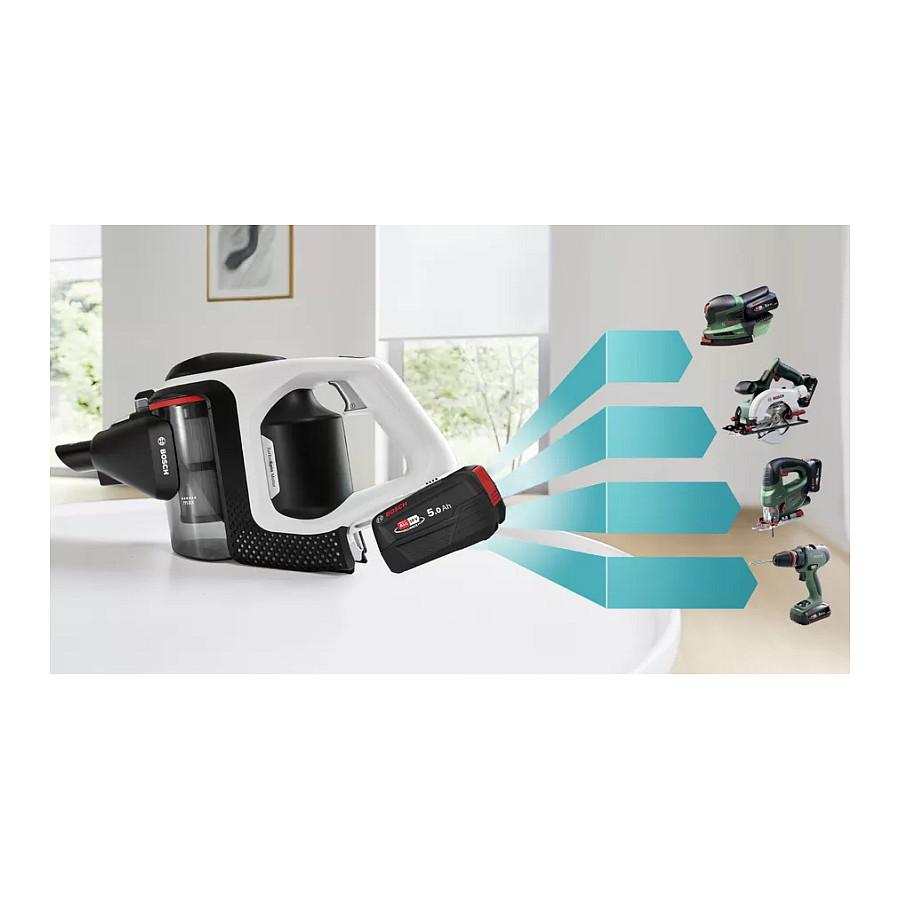 Bateri për Fshesë me Korrent Bosch BHZUB1850, 18V, 5.0Ah, Li-Ion, Power For ALL - Zezë - 3