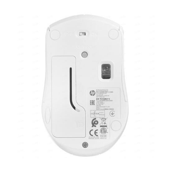 Maus pa kabllo HP 220 / 1600 DPI / 3 Butona / 80g – Bardhë - 3