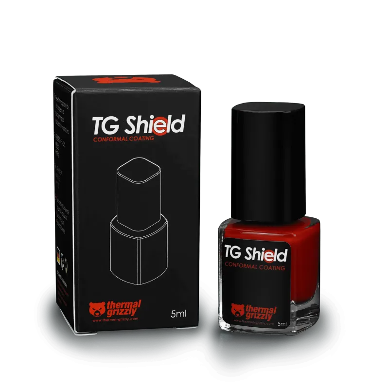 Aksesor për Ftohës Thermal Grizzly TG Shield / 5ml - Zezë/Kuqe - 4