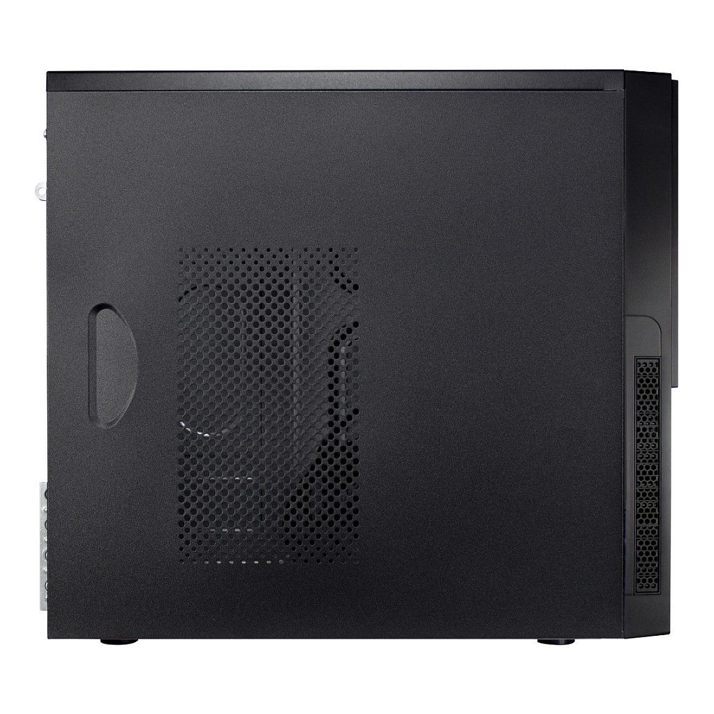 Kasë PC Inter-Tech IT-6865 / Micro Tower / Fan 80/92mm / HDD 2.5"/3.5"/5.25" - Zezë - 5