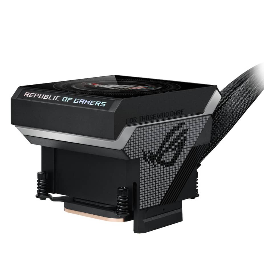 Ftohës për Procesor ASUS ROG Strix SLC IV 360 ARGB LCD / 360mm / 3x120mm / ARGB / LCD 5.08" / AIO - Zezë - 4