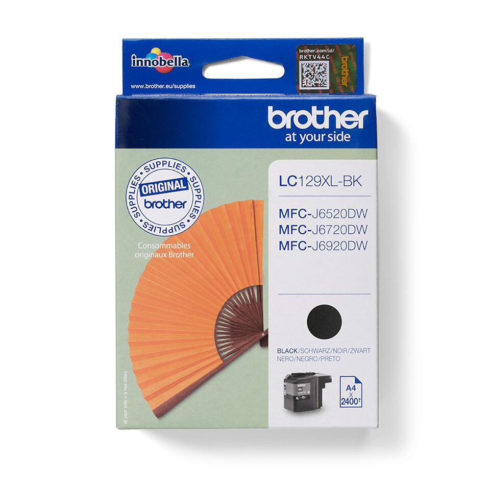 INK Brother LC-129XLBK / 2400 faqe / XL - Zezë - 3