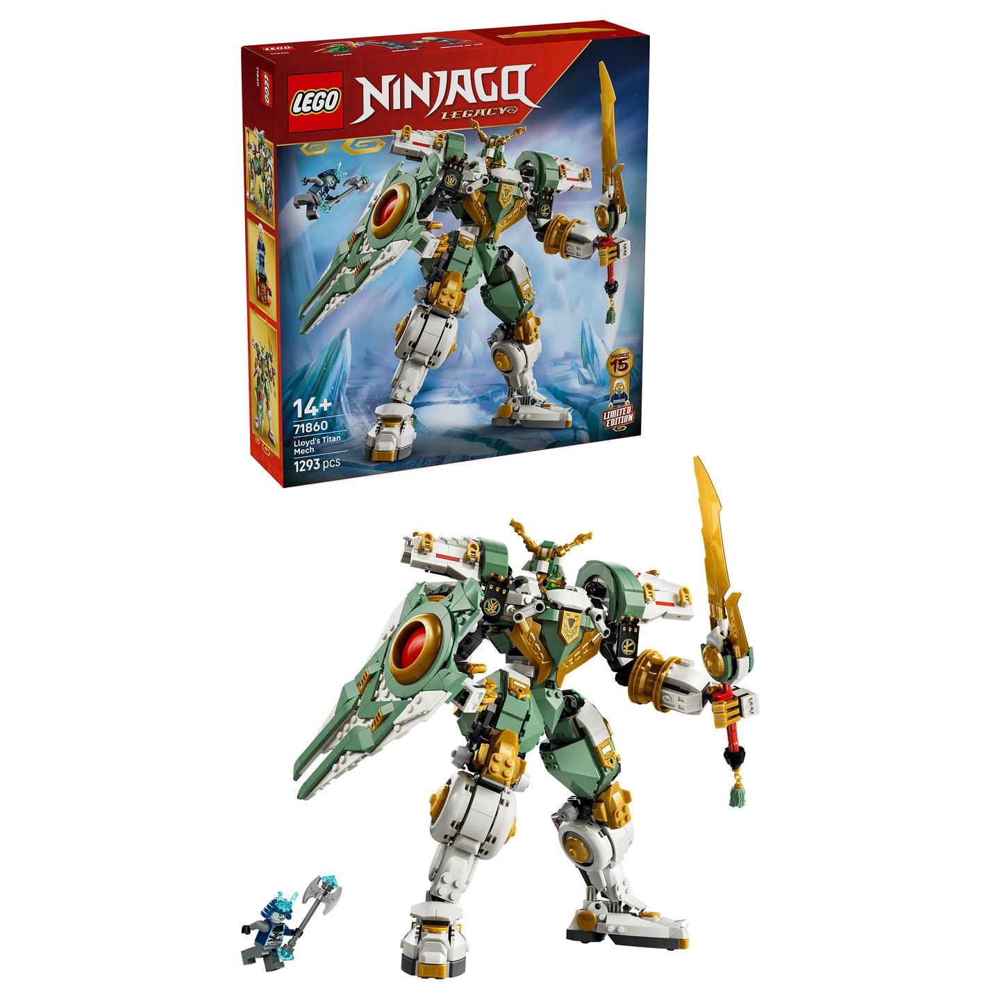 LEGO NINJAGO Lloyd's Titan Mech 15th Anniversary 71860 - 13