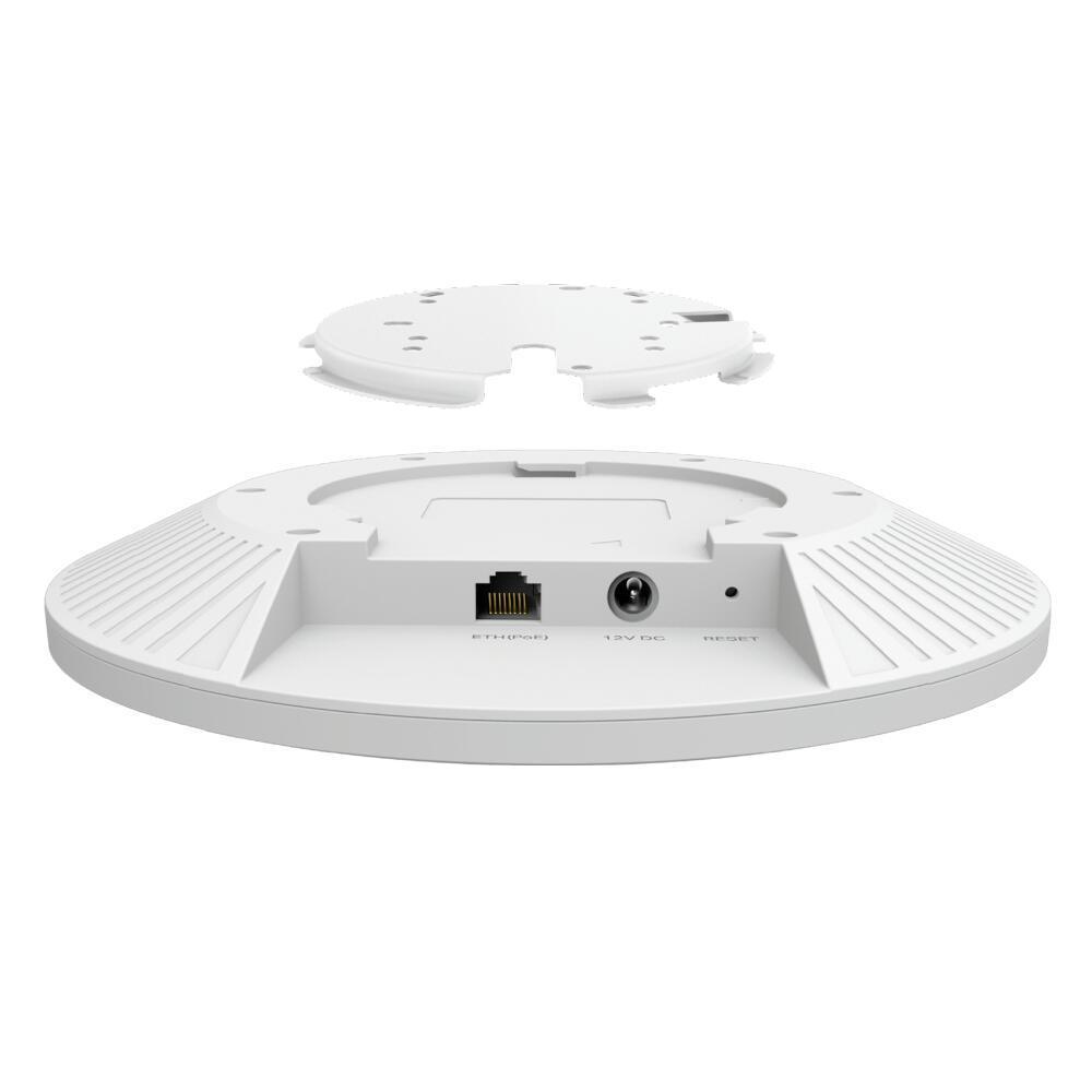 TP-Link Omada EAP673, Ceiling Mount Access Point, AX5400, Wi-Fi 6, Dual-Band, 4x4 MU-MIMO, 160MHz, 2.5GbE, PoE+, Omada Mesh – Bardhë - 2