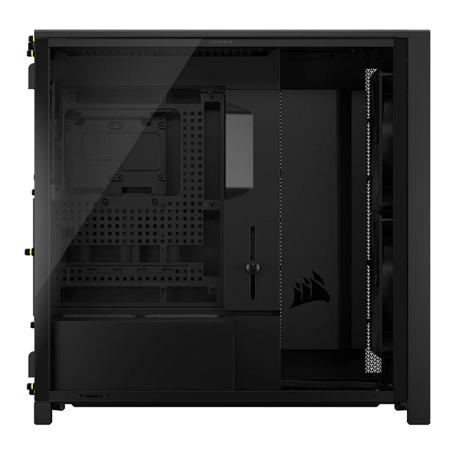 Kasë PC Corsair FRAME 5000D WOOD RS / Mid Tower / E-ATX / 2x 200mm + 1x 140mm Fan / Tempered Glass / Wood / 420mm Radiator - Zezë - 3