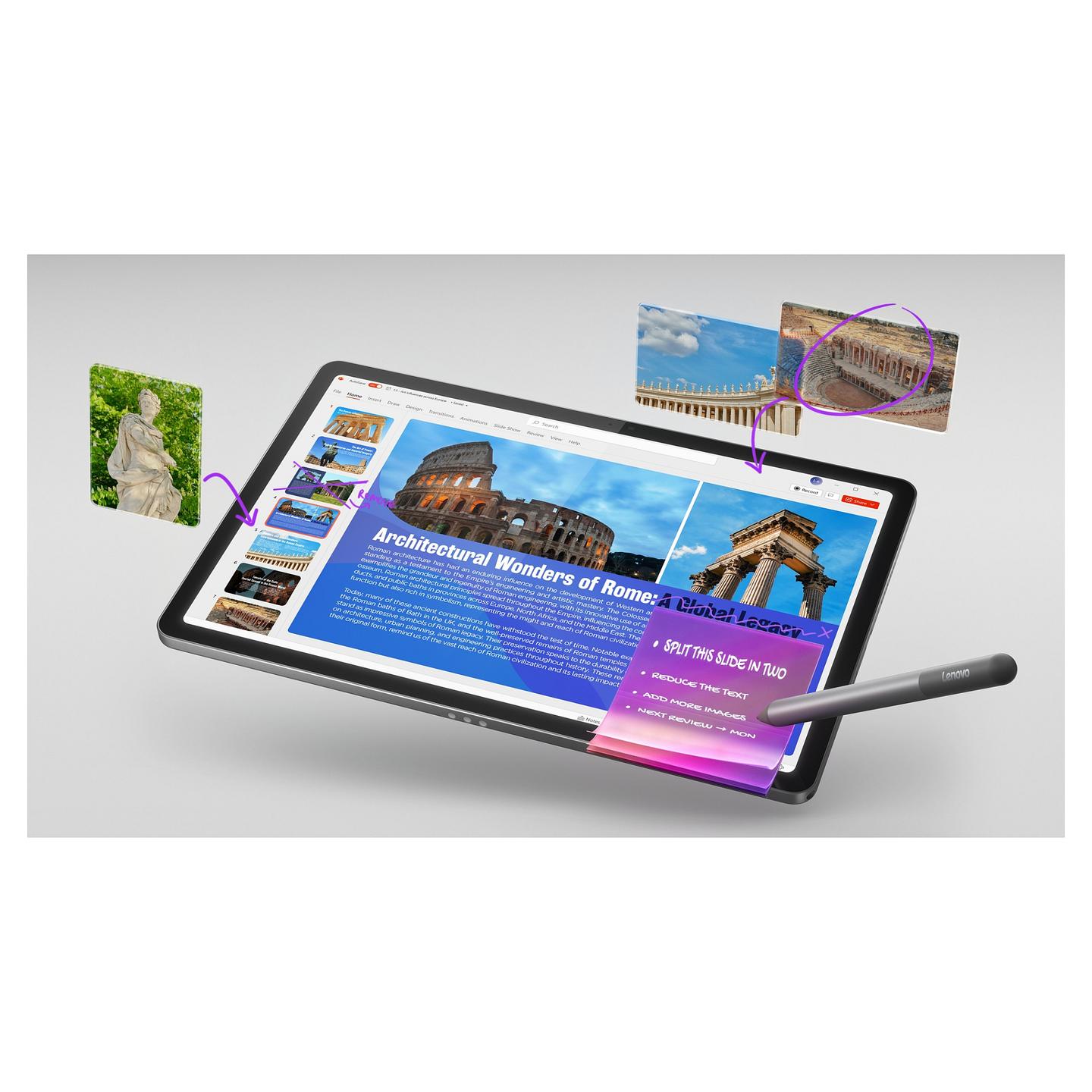 Tablet Lenovo Idea Tab 11, 8GB LPDDR4X, 128GB, Wi-Fi - Hiri - 10