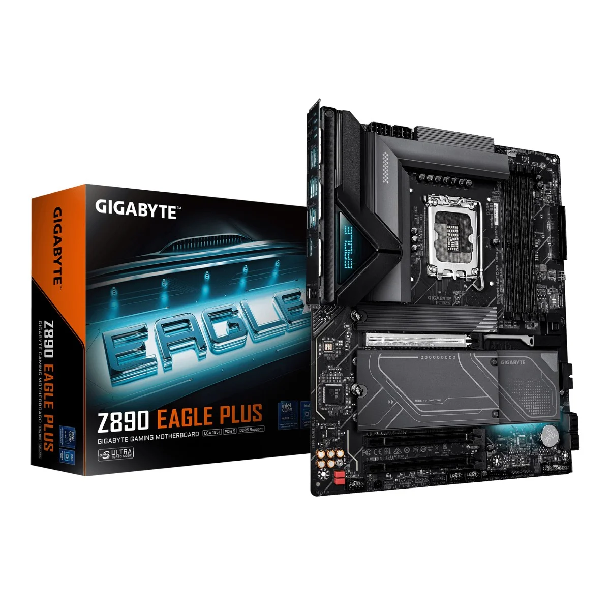 Pllakë Amë Gigabyte Z890 EAGLE PLUS / Intel LGA1851 / Z890 / DDR5 / ATX / 2.5GbE LAN - 4