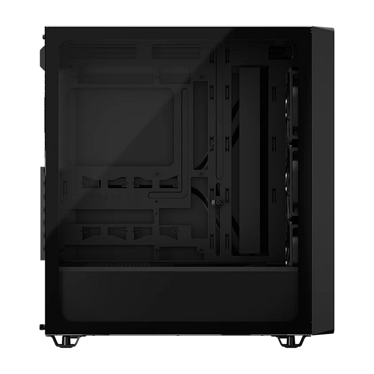 Kasë PC Corsair 3200D RS / Mid Tower / ATX / 3x 120mm Fan / Tempered Glass / Mesh / 360mm Radiator - Zezë - 2