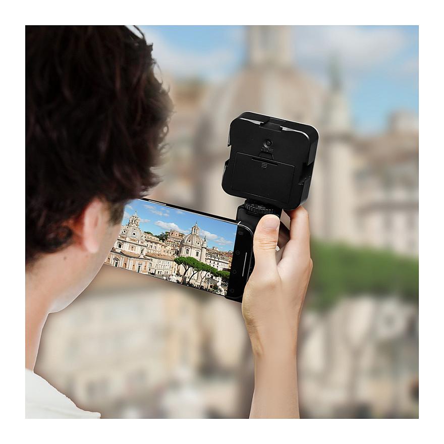 MbajtĂ«s pĂ«r telefon LogiLink AA0173 / Magnetic / MagSafe / LED / Bluetooth 5.2 / 1/4" Tripod â ZezĂ« - 3