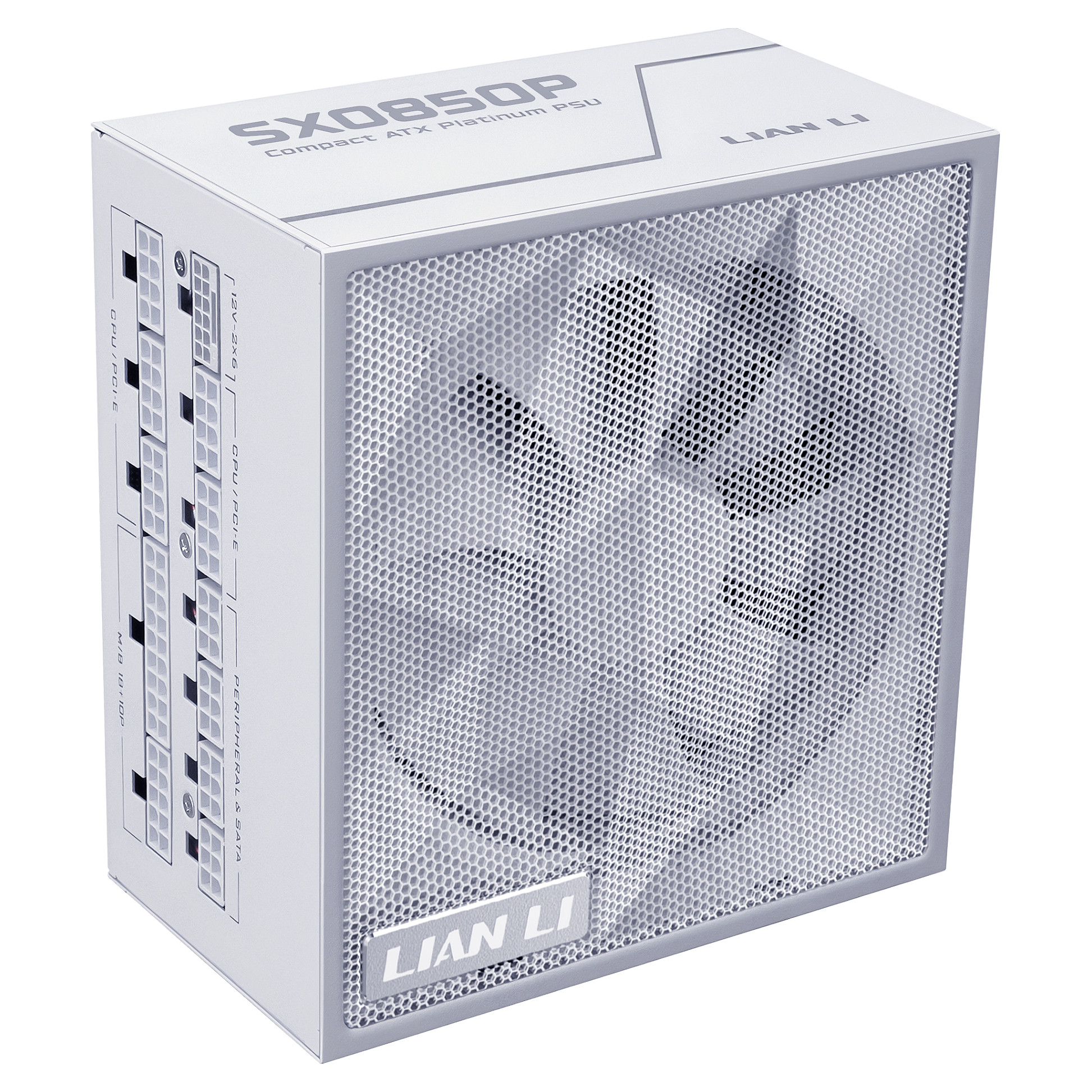 Furnizues Energjie Lian Li SX Series / 850W / ATX 3.1 / PCIe 5.1 / 12V-2x6 - Bardhë - 5