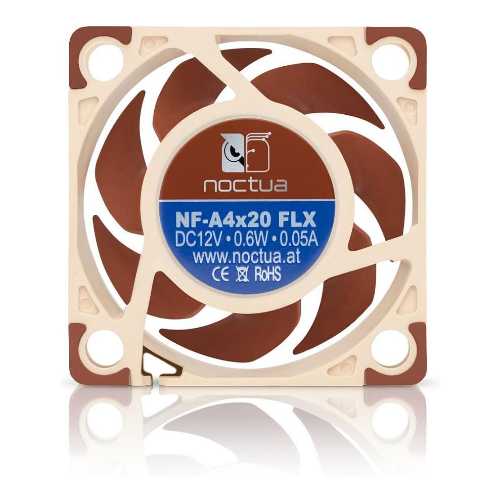 Ftohës për Kasë Noctua NF-A4x20 FLX / 40mm / 3700-5000 RPM / 3-Pin – Krem/Kafe - 3