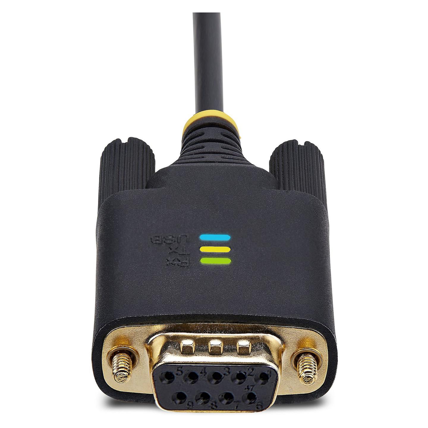 Kabllo seriale StarTech.com 1P10FFCN-USB-SERIAL, USB-A në RS-232 DB-9, USB 2.0, 3 m - Zezë - 4
