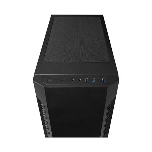 Kasë Chieftec AS-01B-OP / Midi-Tower / ATX / 1x120mm PWM / 2x USB 3.2 Gen1 + USB 2.0 – Zezë - 6