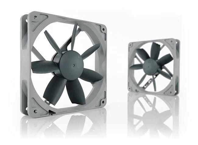 Ftohës për Kasë Noctua NF-S12B redux-1200 PWM, 120mm, 400–1200 RPM, 59.21 CFM, 4-pin - Gri - 4