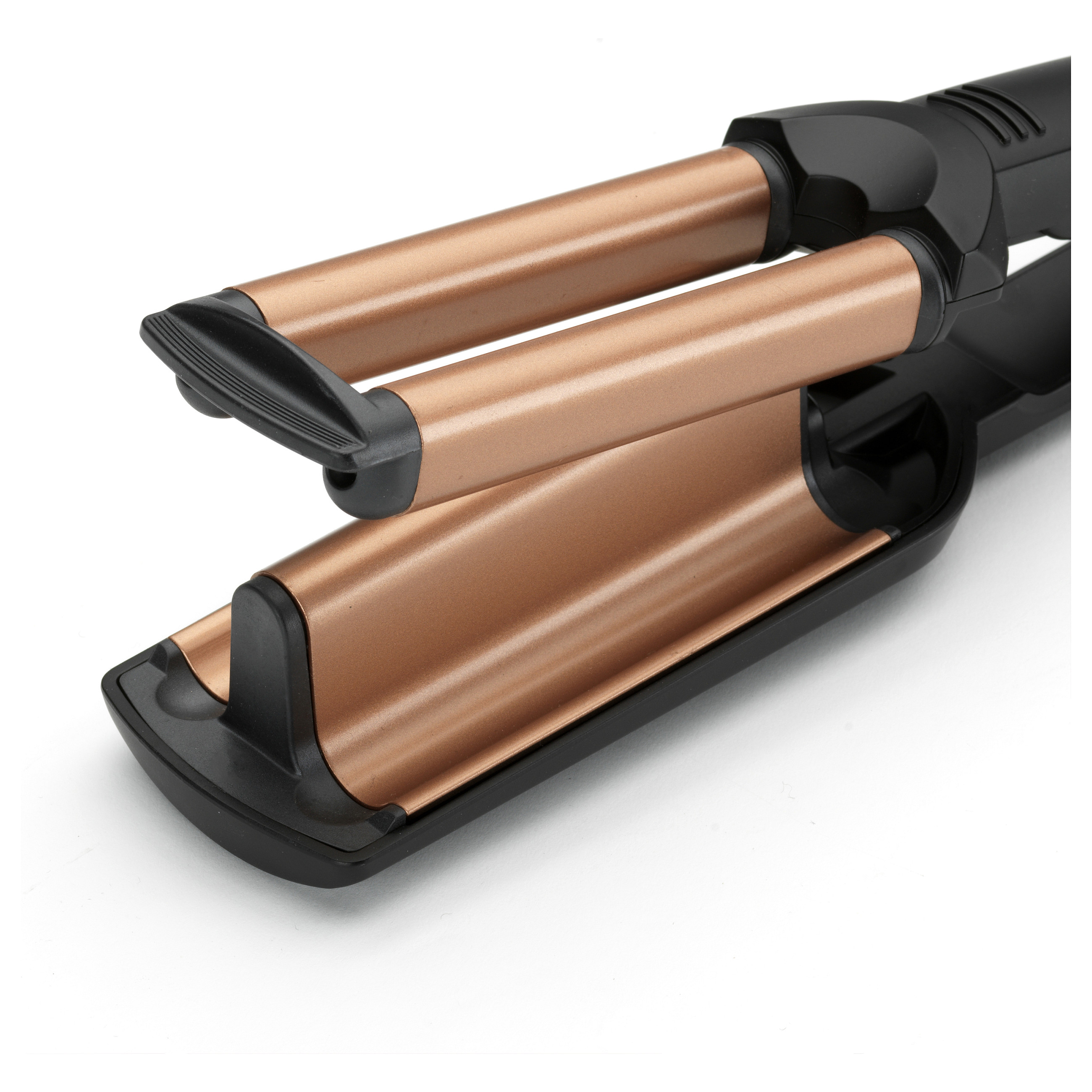Stiluese për flokë BaByliss Deep Waves W2447E / Tourmaline-Ceramic / 3 Temperatura / 200°C / Advanced Ceramics – Zezë/Bronz - 7