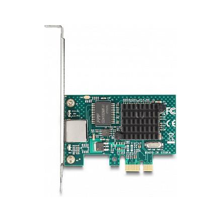 Karta të Rrjetit Delock 88204 / PCIe 1.1 x1 / 1x Gigabit LAN RJ45 / 1000Mbps / Broadcom BCM5721 / Low Profile - 3
