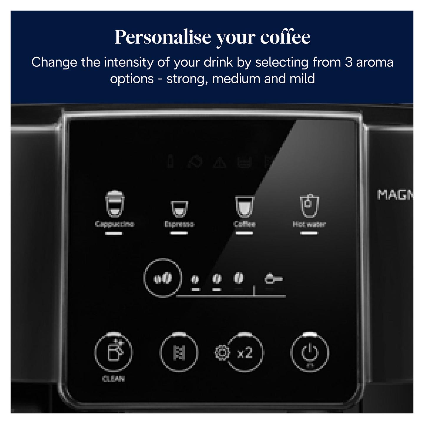 Aparat për Kafe Espresso Automatik De’Longhi Magnifica Start Milk ECAM220.60.B, 1450 W, 15 Bar, 1.8 L – Zezë - 5