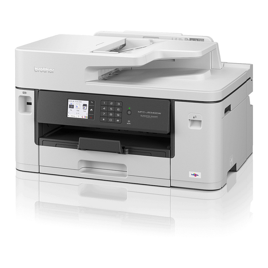 Printer Multifunksional Brother MFC-J5340DWE / me Ngjyra / A3 / 4 në 1 / Wi-Fi, LAN, USB - Bardhë - 2