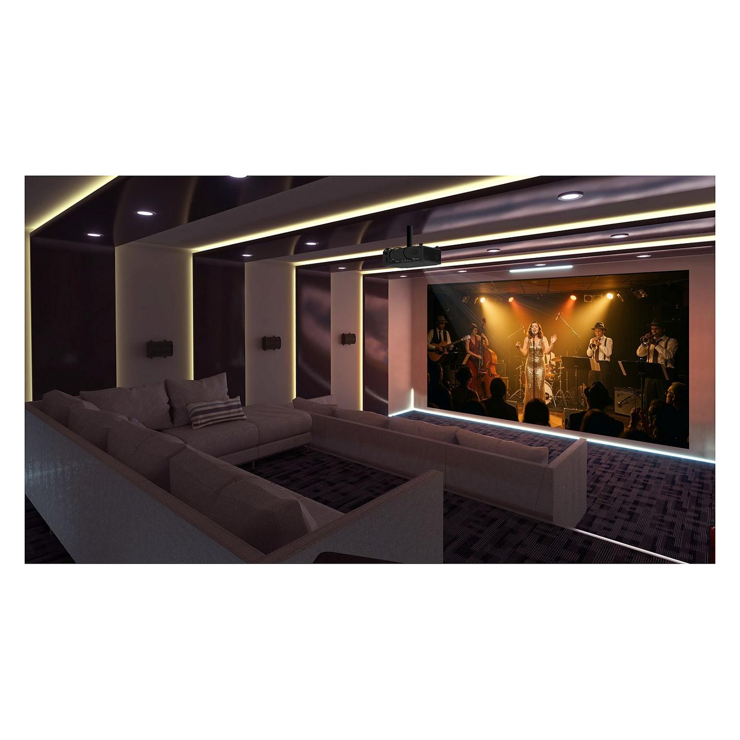 Projektor Optoma UHZ78LV, 4K UHD, DLP, 5000 ANSI Lumen, DuraCore MultiColor Laser, HDMI, RJ45, 16:9 - Zezë - 14