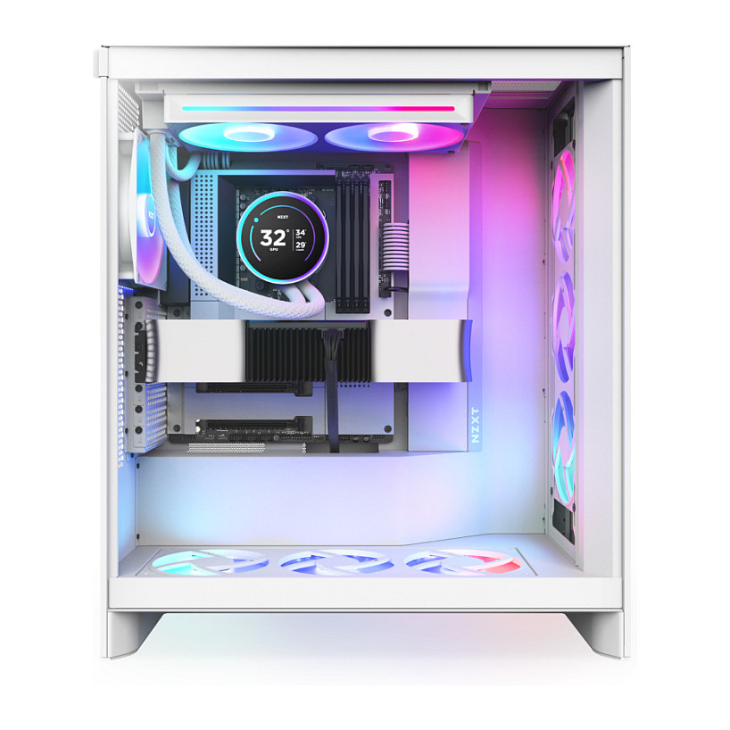 Ftohës për Procesor NZXT Kraken Elite 280 RGB / 280mm / AIO / RGB / LCD - Bardhë - 5