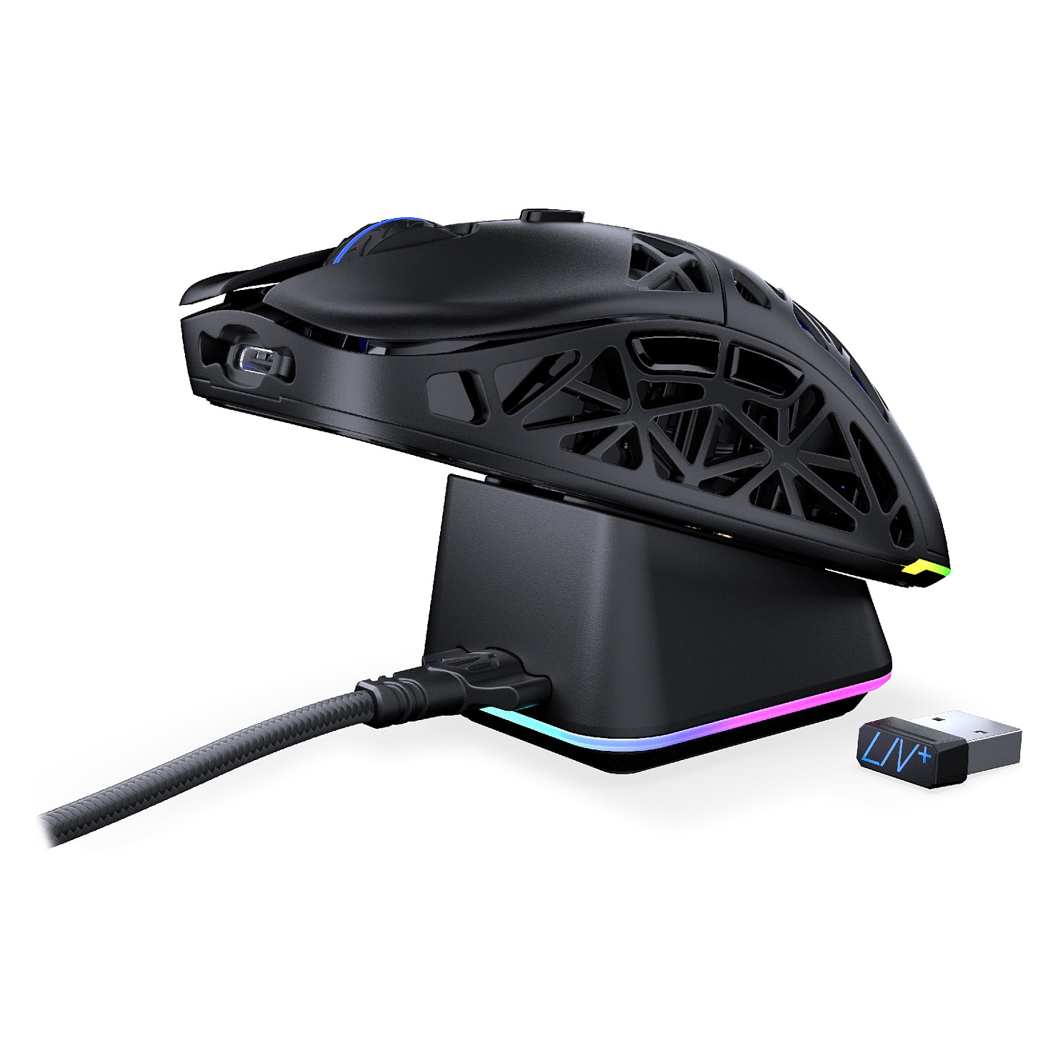 Maus pa kabllo ENDORFY EY6A016 / 26000 DPI / Bluetooth / 5 Butona - Zezë - 9