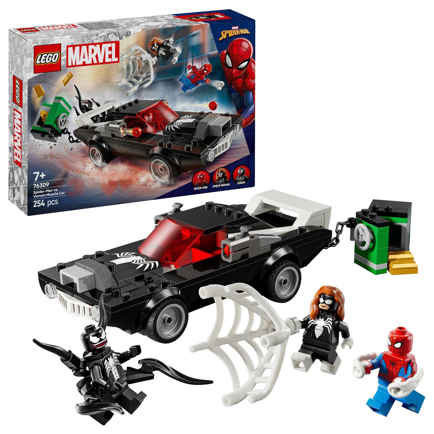 LEGO Marvel Spider-Man vs. Venom Muscle Car 76309 - 13