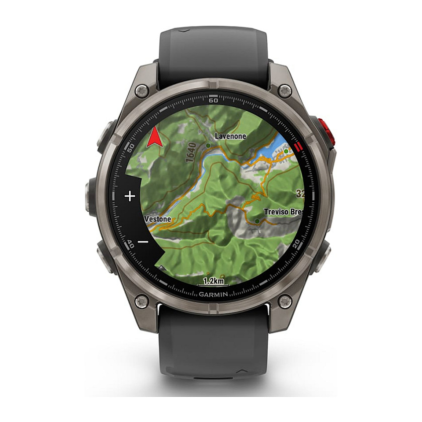 Orë e Mençur Garmin fēnix 8 Pro 47mm / AMOLED 1.4" / GPS / LTE / Bluetooth / Wi-Fi / NFC / 32GB / Sportive & Shëndetsore- E Zezë - 6